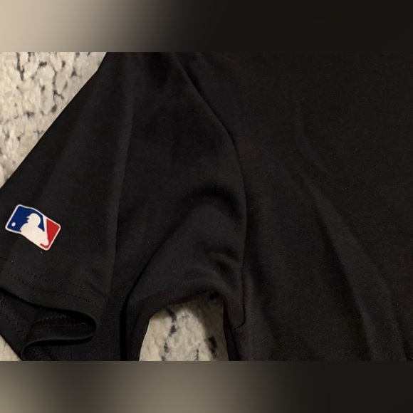 Majestic Authentic Chicago Cubs Black Batting Practice Jersey Men’s Sz: S - Picture 3 of 5